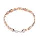 Stylish 92.5 Sterling Silver Gold Plated Bracelet
