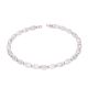 Simple Diamond-Cut 92.5 Sterling silver Bead Bracelet