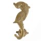 Handmade Golden Brass Door Handle Ornated Parrot Design