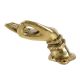 Handmade Golden Brass Door Handle With Buddha Meditating Hand