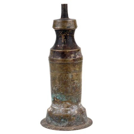 Handmade Black Patina Brass Oil Kerosene Lamp