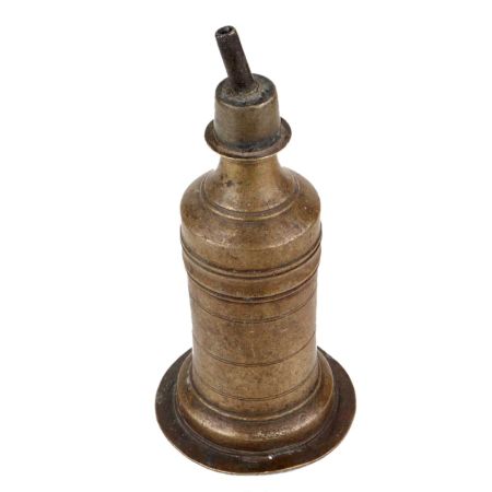 Handmade Discolored Brass Oil Wick Lamp Kerosene lamp