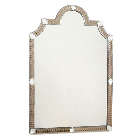 Handmade Silver Glass French Style Venetian Wall Mirror