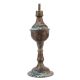 Handmade Patina Rich Brass Oil Lamp With A Single Wick