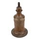 Handmade Patina Rich Brass Oil Lamp From South India