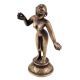 Handmade Black Coated Brass Indian Goddess Statue