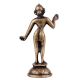 Handmade Black Coated Brass Indian Goddess Statue