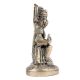 Handmade Black Brass God Hanuman Sitting Statue