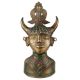 Handmade Multicolored Brass Naga Warrior Showpiece
