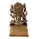 Handmade Black Brass Saraswati Mata Statue