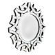 Handmade Silver Glass Decorative Wall Mounted Venetian Mirror