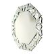 Handmade Silver Venetian Decorative Mirrors In Octagon Shape