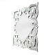 Handmade Silver Glass Square Venetian Mirror
