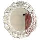 Handmade Silver Glass Venetian Round Mirror