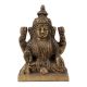 Handmade Black Brass Lakshmi Goddess Statue