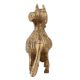 Handmade Golden Brass Indian Cow Kamdhenu Statue