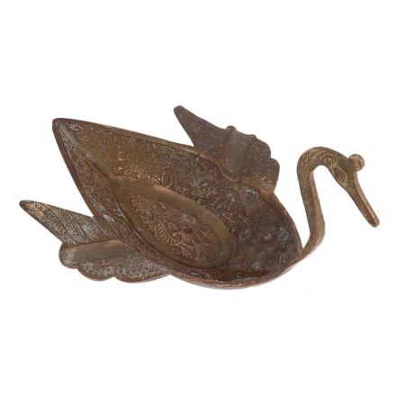 Metallic Swan For Home Decor