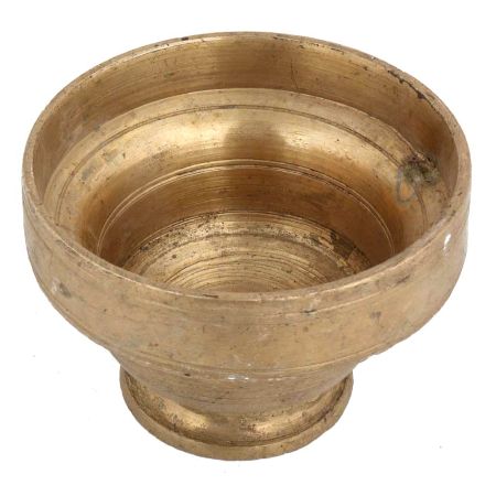 Handmade Multicolored Brass Holy Cup With Circular base