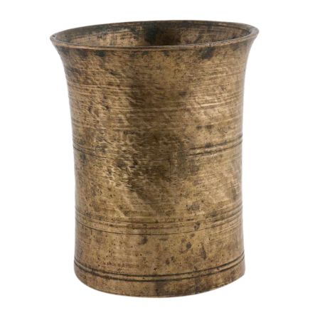 Handmade Rust Brass Glass For home Decoration