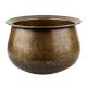 Handmade Brown Brass Water Pot Old Kitchenware Utility