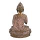 Metallic Buddha Statue Peaceful