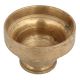 Handmade Multicolored Brass Holy Cup With Circular base