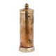 Handmade Brown Brass Salt And Pepper Shaker In Cylindrical Shape