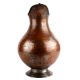 Handmade Brown Copper Jug Pitcher With Handle And Hammered Design
