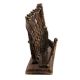 Handmade Black Brass 7 goddess Statues On Platform Home Decoration