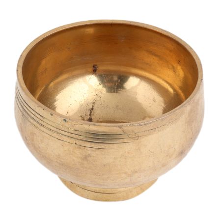 Shining Yet Pot Plain In South Indian Art