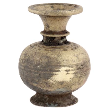 Vintage Holy Water Pot With Long Neck Plain