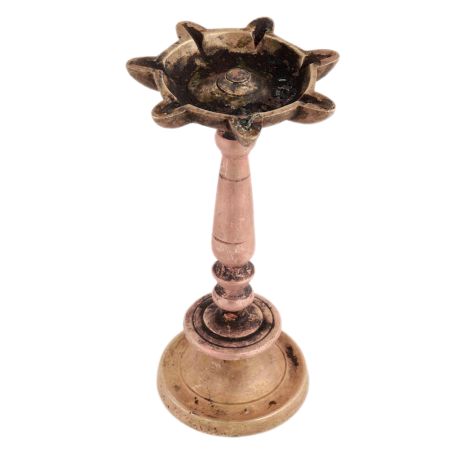 Vintage Oil Lamp Stand Little Big