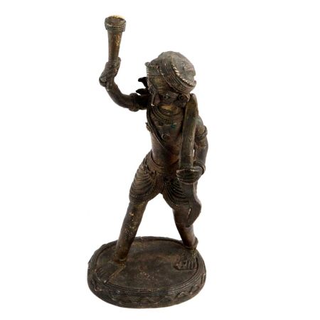 A Tribal Male Figure Standing For Office Gifting