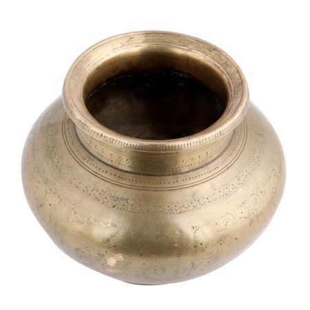 Vintage Holy Water Pots In Golden Shade