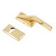 Handmade Golden Finish Mortise Door Lock Handle Set