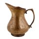 Handmade Antique Gold Brass Jug Or Ewer