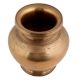 Handmade Antique Golden Brass South Indian Water Pot