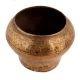 Handmade Brown Brass Vase Or Flower Pot