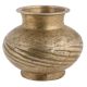 Vintage Holy Water Pot With Lines On It For The Prayer Room