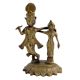 Standing Radhe Krishna Idol In Brass For Awesome Couple Gifting