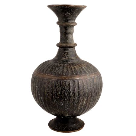 Flowerpot Carved In Islamic Art