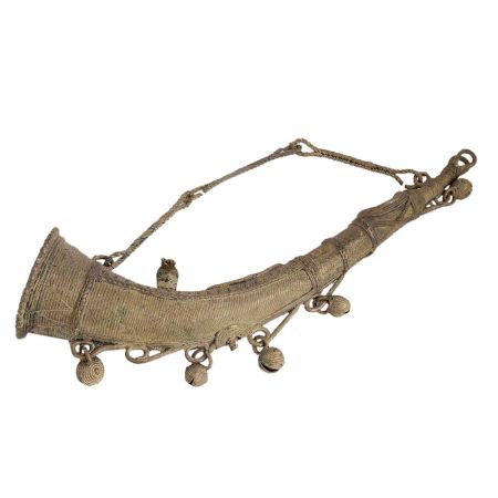 Vintage Tribal Art Bugle