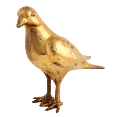 Pigeon Bird in Brass