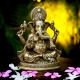 Brass 4 Handed Ganesha Statue