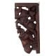Hand Cared Antique Red Wooden Horse wall Bracket