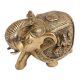Elephant With Figure Laxmi & Ganesha Big