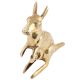 Kangaroo Sitting in Brass Material