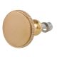 Handmade Round Golden Champagne Door Knob