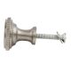 Handmade Nickel-Finish Round Brass Cabinet Knob