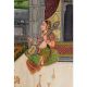 Mughal Canvas Painting Showing Harems Of the Mughal Emperor